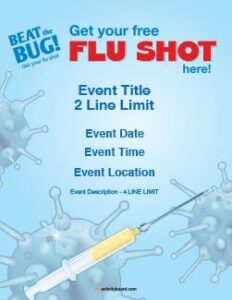 Flu Shot Clinic 1 - Organism